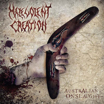 Malevolent Creation — Australian Onslaught 앨범 커버