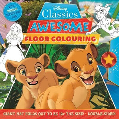 Disney Classics: Awesome Floor Colouring