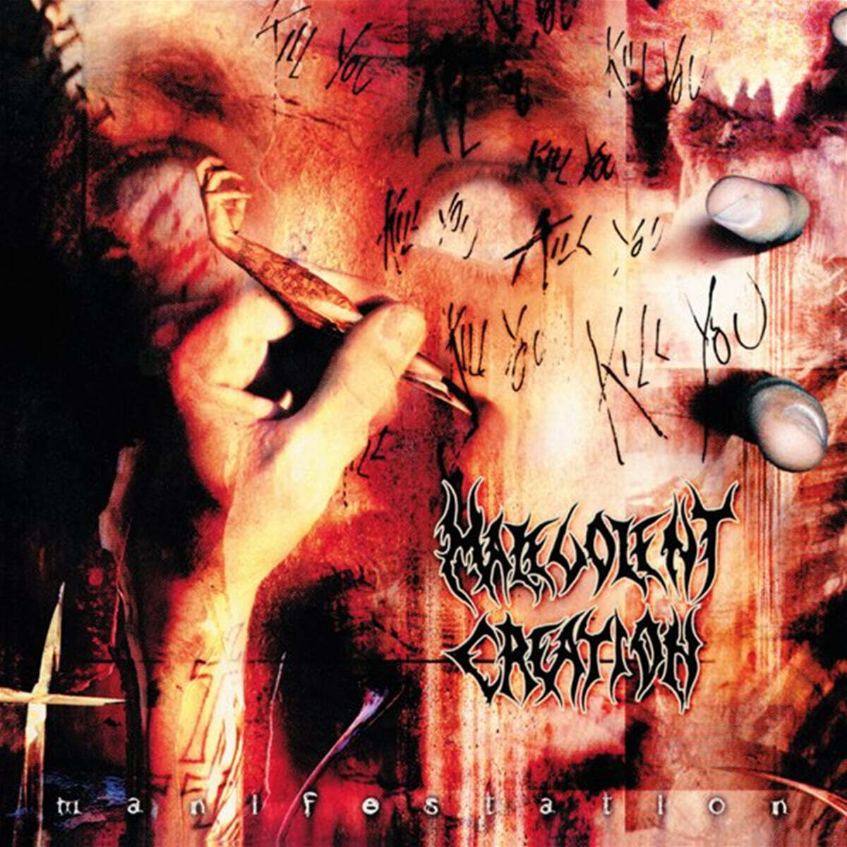 Malevolent Creation (말레볼런트 크리에이션) - Manifestation [레드 컬러 2LP]