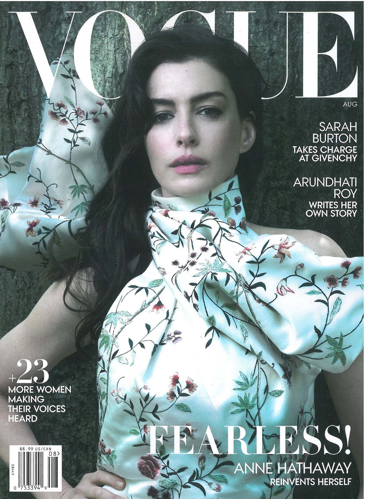 Vogue USA (월간) : 2025년 8월: 앤 해서웨이 커버