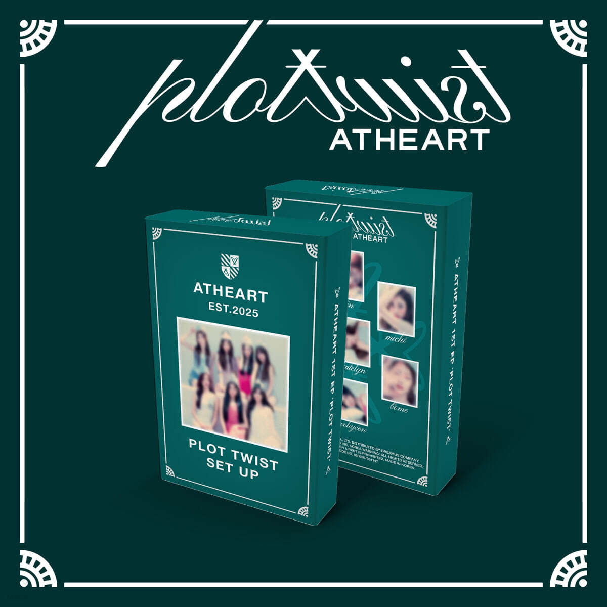앳하트 (AtHeart) - 1st EP : Plot Twist [Set Up Ver.]