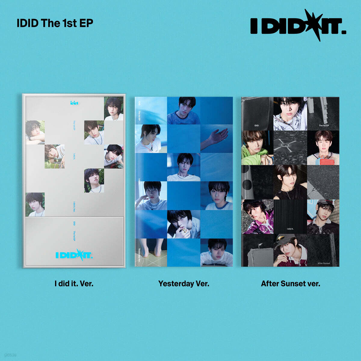 IDID (아이딧) - 미니앨범 1집 : I did it [3종 SET]