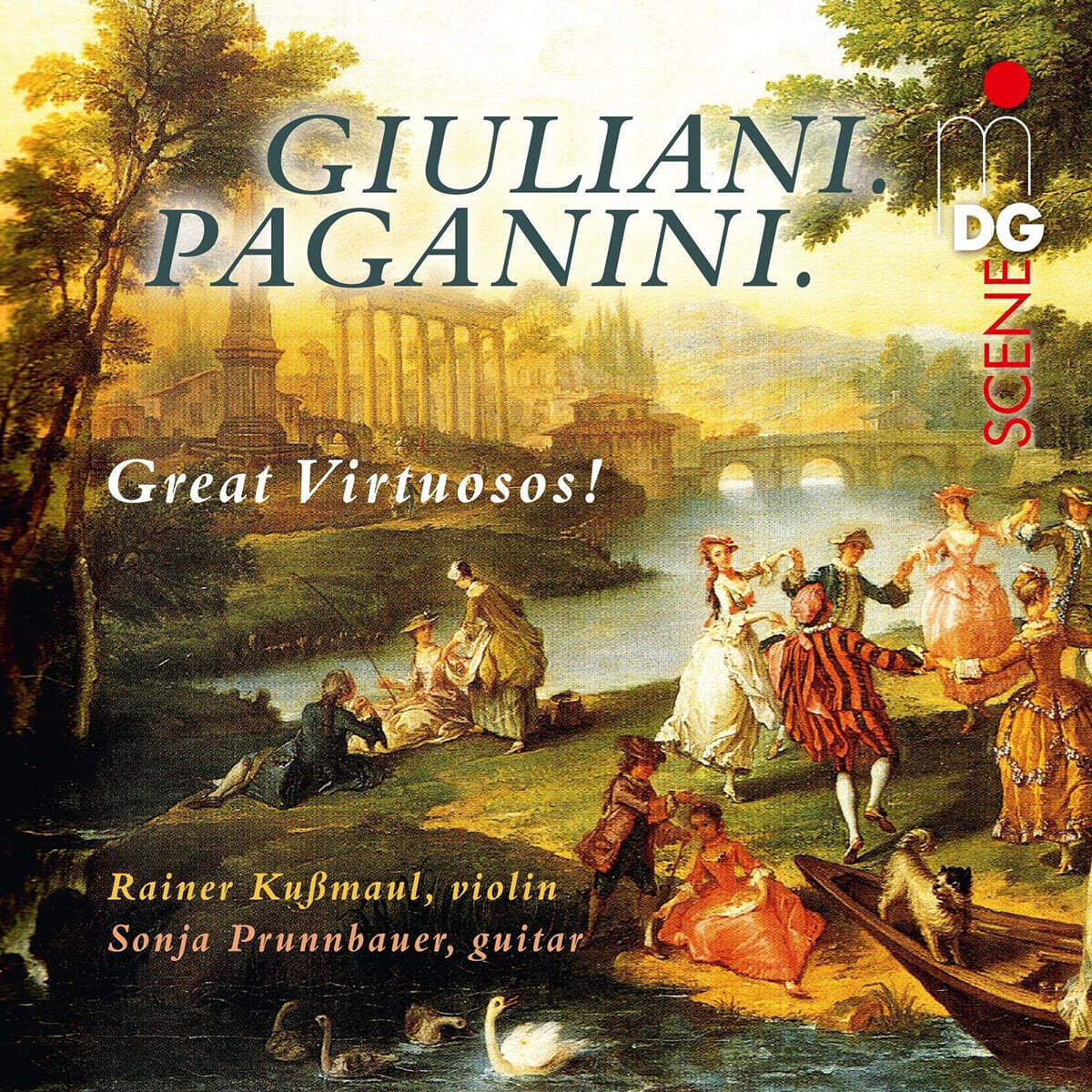 Rainer Kussmaul / Sonja Prunnbauer 줄리아니 & 파가니니: 위대한 비르투오소! (Giuiani & Paganini: Violin & Guitar Duos)