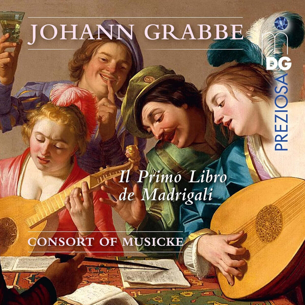 Anthony Rooley 그라베: 마드리갈 1집 (Grabbe: Il Primo Libro De Madrigali )
