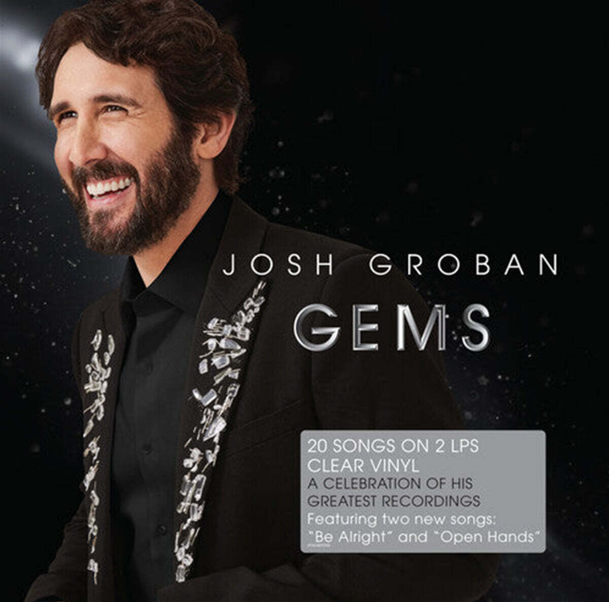 Josh Groban (조쉬 그로반) - Gems : Best Of Josh Groban [클리어 컬러 2LP]
