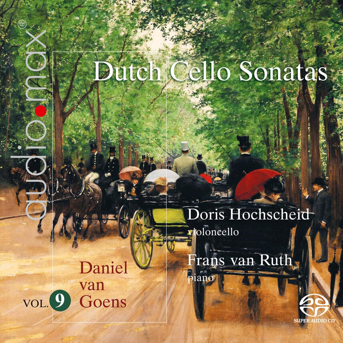 Doris Hochscheid 네덜란드 첼로 소나타 9집 - 고엔스 (Dutch Cello Sonatas Vol.9 - Goens) [SACD Hybrid]