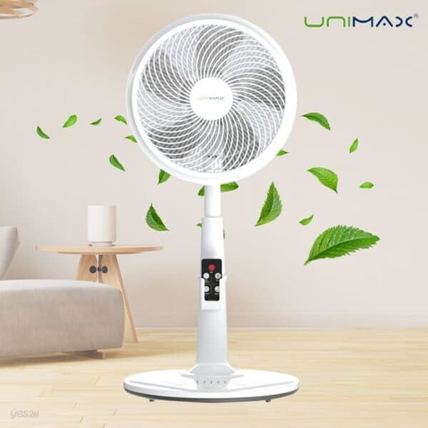 [UNIMAX] 유니맥스 14인치 리모컨형 발터치 선풍기 UMF-2714RW
