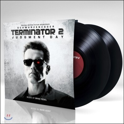 Brad Fiedel — 터미네이터 2: 심판의 날 영화음악 (Terminator 2: Judgement Day OST - Music by Brad Fiedel 브래드 피델) 앨범 커버