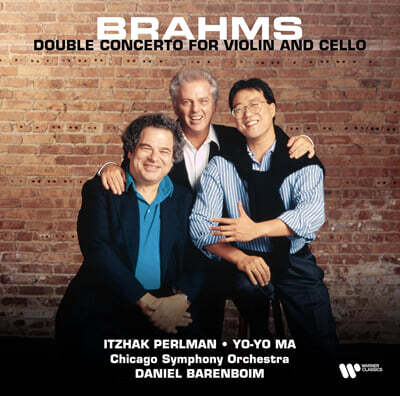 Itzhak Perlman / Yo-Yo Ma — Itzhak Perlman / Yo-Yo Ma 브람스: 이중 협주곡 (Brahms: Double Concerto) 앨범 커버