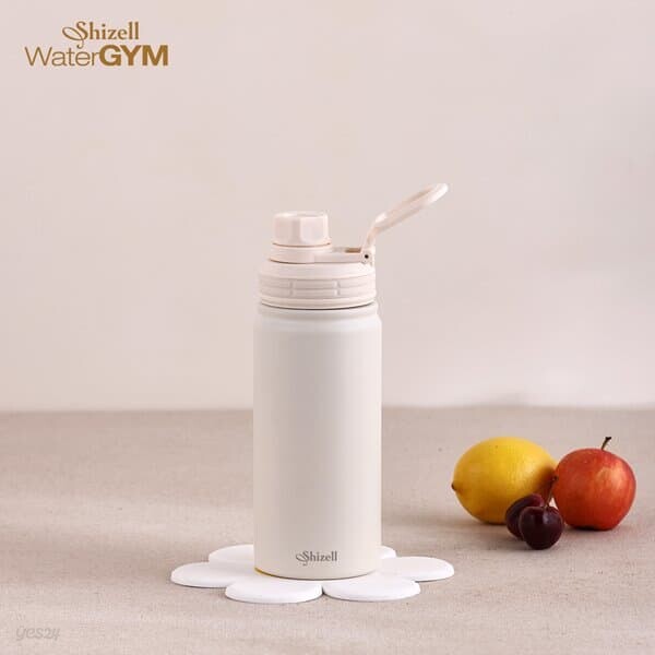 [Shizell] 쉬젤 워터짐 캐리텀블러 밀크크리미 500ml