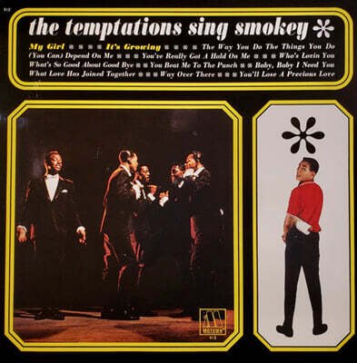 The Temptations — The Temptations Sing Smokey 앨범 커버