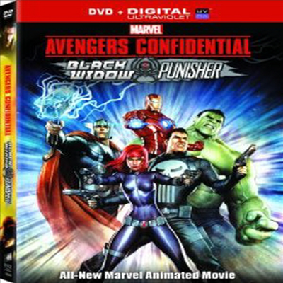 Avengers Confidential: Black Widow & Punisher ( ǵ:    ۴ϼ)(ڵ1)(ѱ۹ڸ)(DVD)