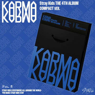 스트레이 키즈 (Stray Kids) - 정규 4집 : KARMA [COMPACT VER.]