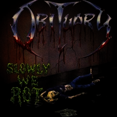Obituary — Slowly We Rot 앨범 커버