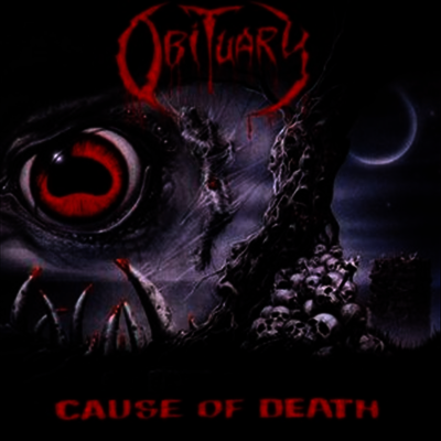 Obituary — Cause Of Death 앨범 커버