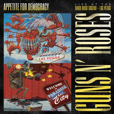 Guns N' Roses - Appetite For Democracy: Live at the Hard Rock Casino- Las Vegas (지역코드1)(DVD) (2014)