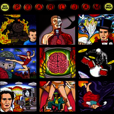 Pearl Jam — Backspacer (Gatefold) 앨범 커버