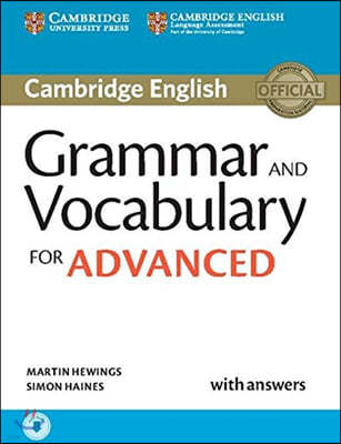 Grammar and Vocabulary for Advanced Book with Answers and Audio: Self-Study Grammar Reference and Practice