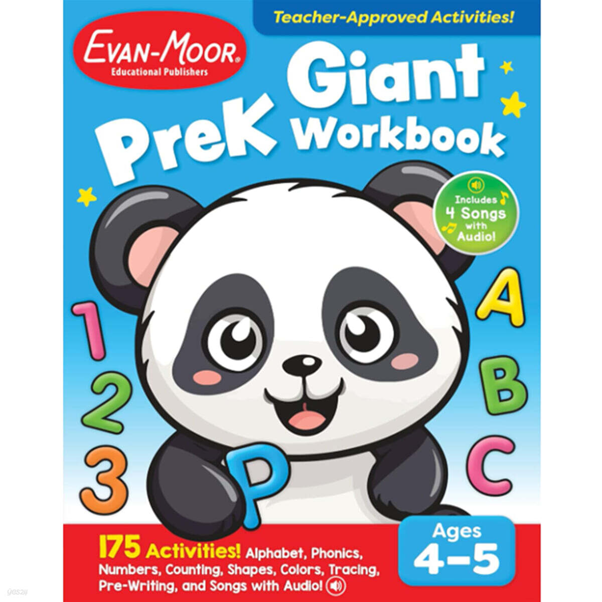 에반무어 Giant Prek Workbook, Age 4 - 5