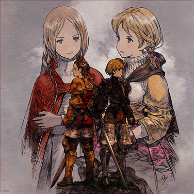 Various Artists — Final Fantasy Tactics (파이널 판타지 택틱스) Best Selection -Vinyl Soundtrack- 앨범 커버