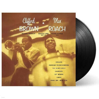 Clifford Brown / Max Roach — Clifford Brown & Max Roach 앨범 커버