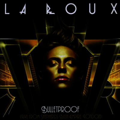 La Roux — Bulletproof: Live & Remixed (7" Single) 앨범 커버