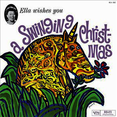 Ella Fitzgerald — Wishes You A Swinging Christmas (Download Card) 앨범 커버