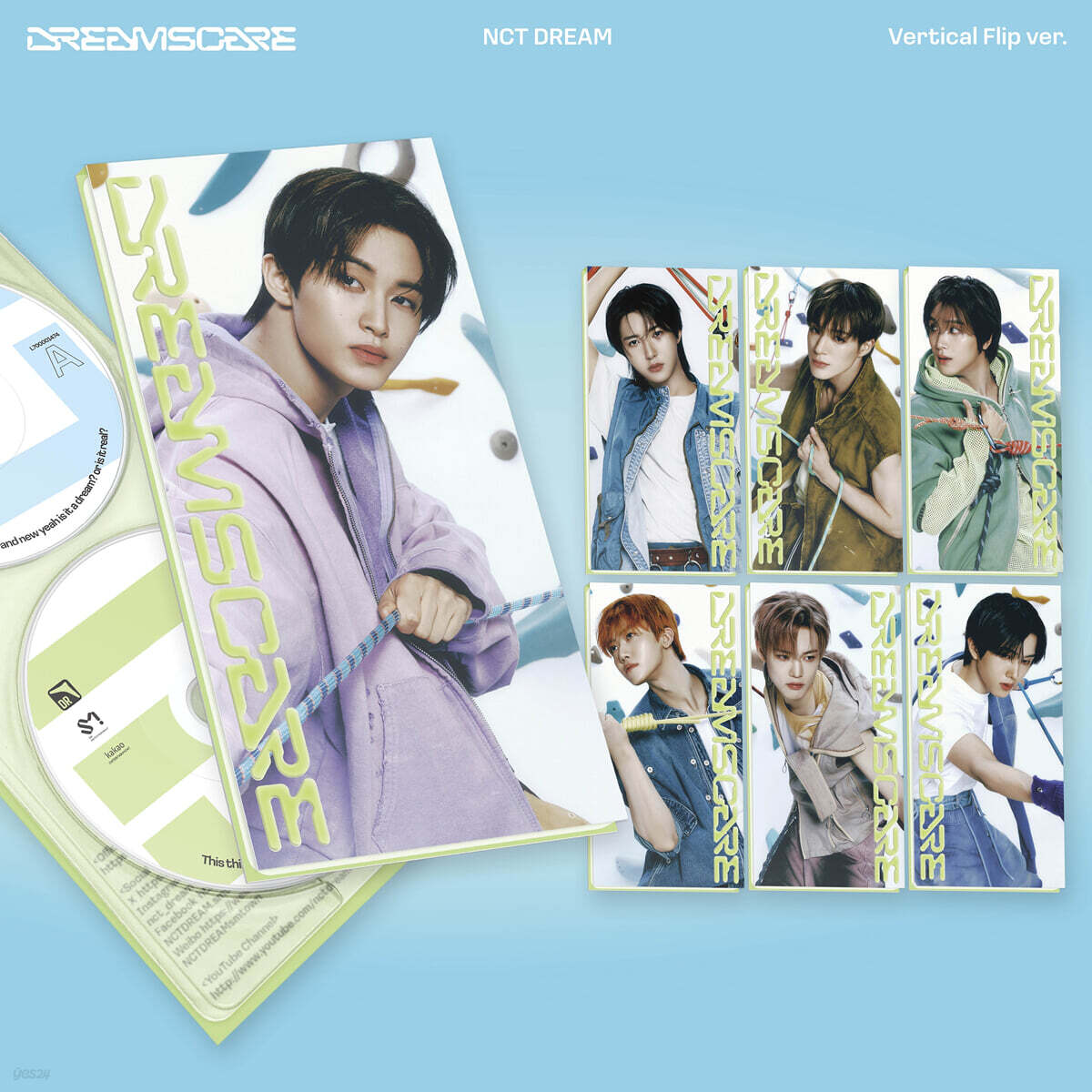 엔시티 드림 (NCT DREAM) - DREAMSCAPE [Vertical Flip Ver.][7종 중 1종 랜덤발송]