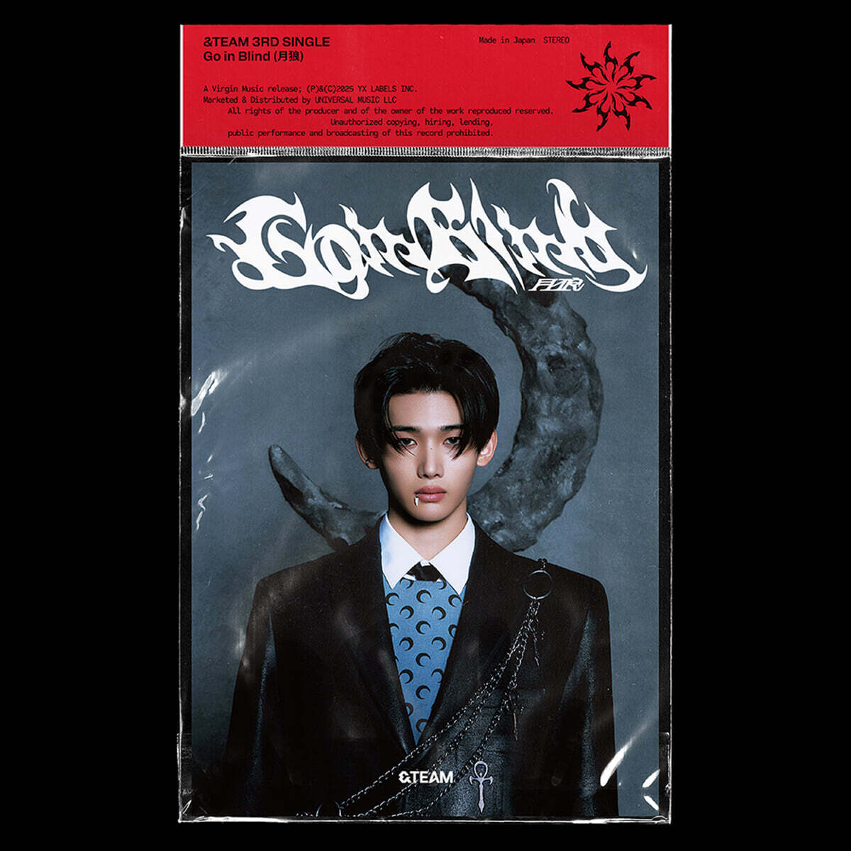 &TEAM (앤팀) - 일본 싱글 3집 Go In Blind [Solo Edition - 조 JO 버전]