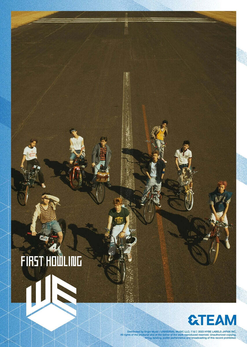 &TEAM (앤팀) - 일본 EP 2집 First Howling: We [초회한정반 A]