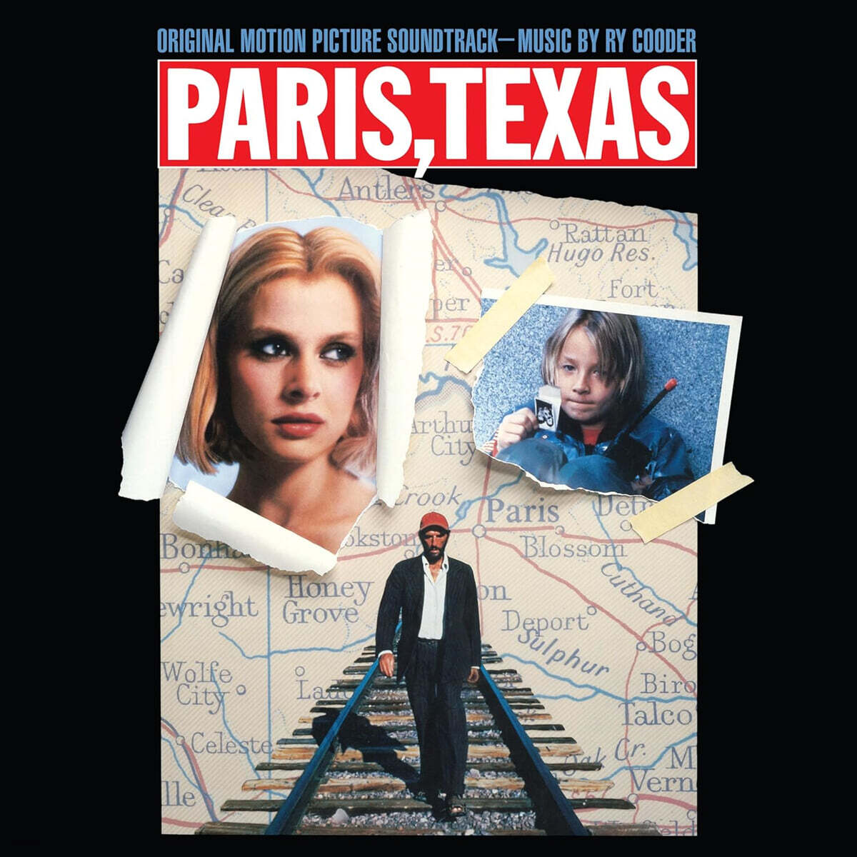 파리, 텍사스 영화음악 (Paris, Texas OST by Ry Cooder) [레드 컬러 LP]