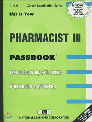 Pharmacist III