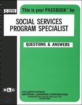 Social Services Program Specialist: Passbooks Study Guide