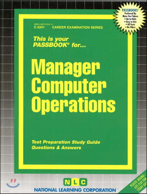 Manager Computer Operations: Passbooks Study Guide