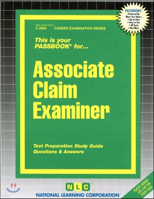 Associate Claim Examiner: Passbooks Study Guide