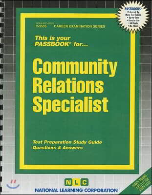 Community Relations Specialist: Passbooks Study Guide