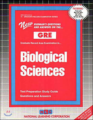 Area Examination -- Biological Sciences: Passbooks Study Guide