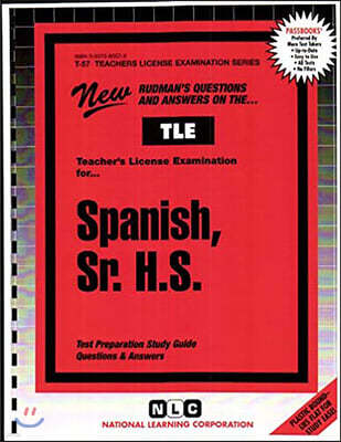 Spanish, Sr. H.S.: Passbooks Study Guide