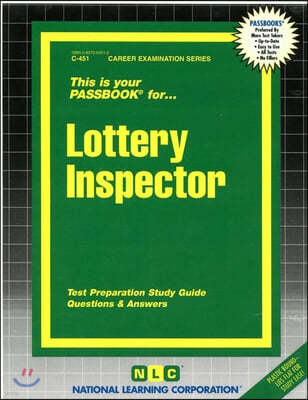 Lottery Inspector: Passbooks Study Guide