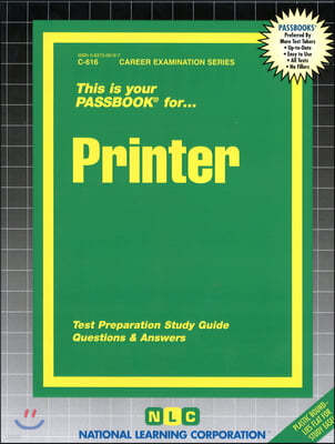 Printer: Passbooks Study Guide