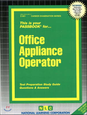 Office Appliance Operator: Passbooks Study Guide