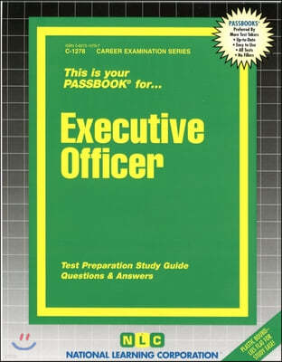 Executive Officer: Passbooks Study Guide