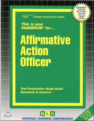 Affirmative Action Officer: Passbooks Study Guide