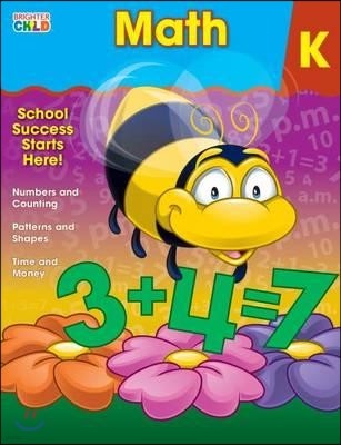 Brighter Child Workbook Math K