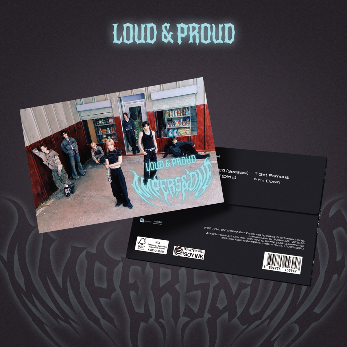 앰퍼샌드원 (AMPERS&amp;ONE) - 미니앨범 3집 : LOUD &amp; PROUD [POSTCARD ver.]
