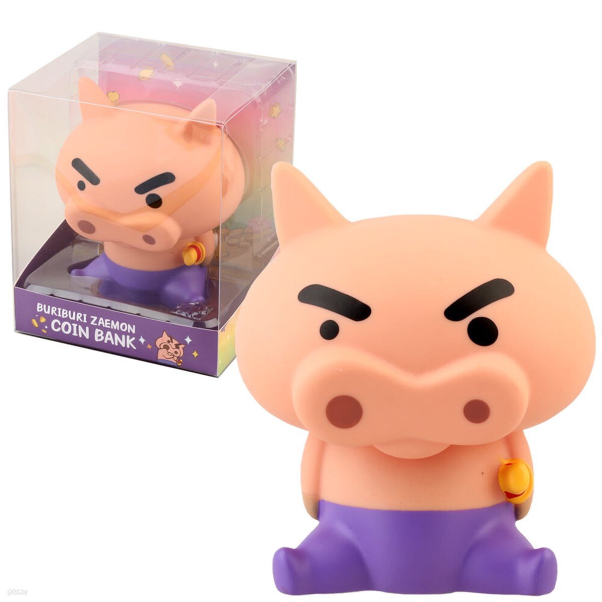 짱구 부리부리 대마왕 자에몬 저금통/캐릭터 피규어 코인뱅크 인테리어 소품