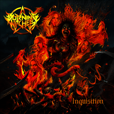 Burning Witches — Inquisition 앨범 커버