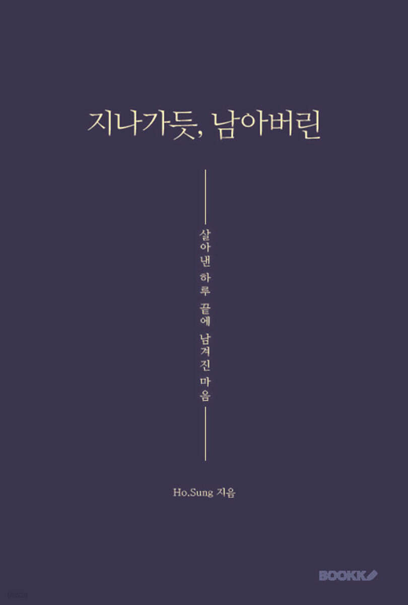 지나가듯, 남아버린