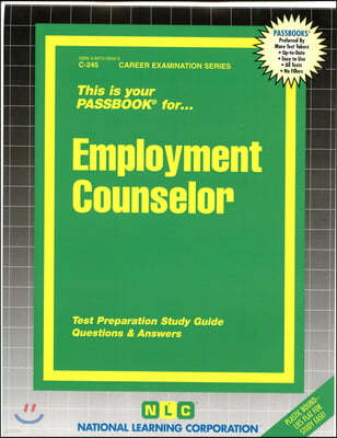 Employment Counselor: Passbooks Study Guide