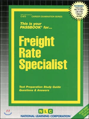 Freight Rate Specialist: Passbooks Study Guide